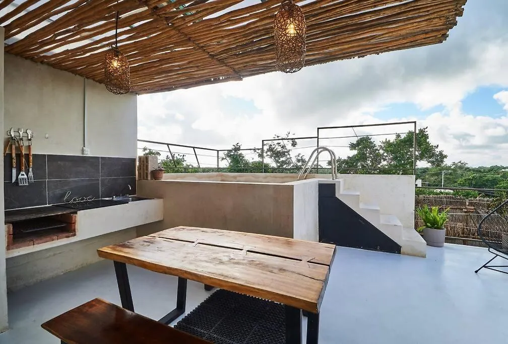 Saskab 11 Private Rooftop&Pool Jungle View 2Br Ph Tulum
