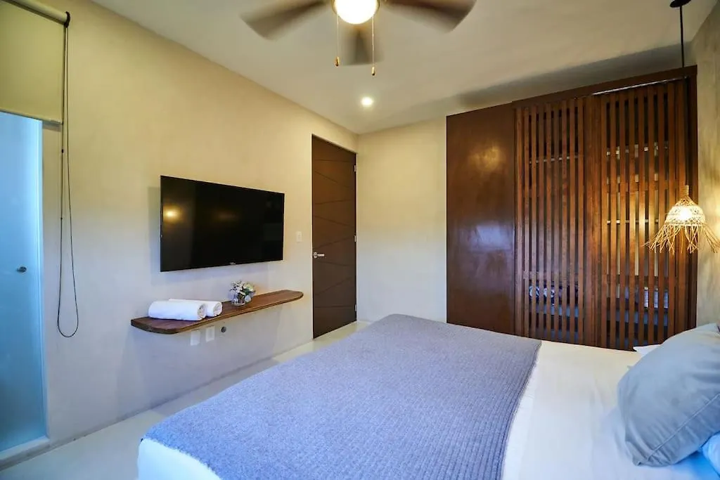 Saskab 11 Private Rooftop&Pool Jungle View 2Br Ph Tulum Apartment