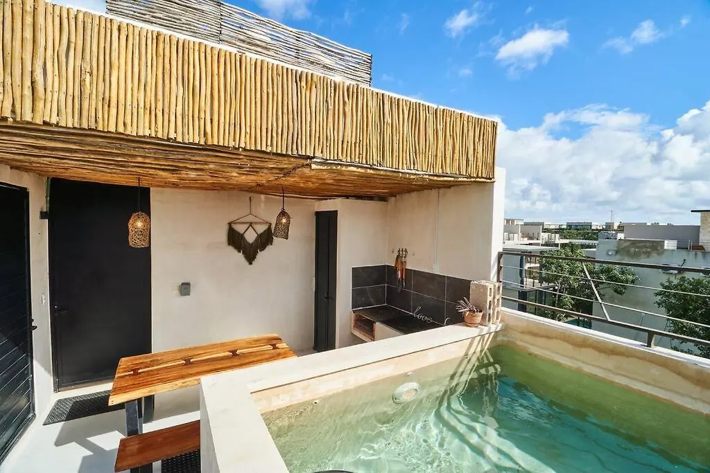 Apartment Saskab 11 Private Rooftop&Pool Jungle View 2Br Ph Tulum