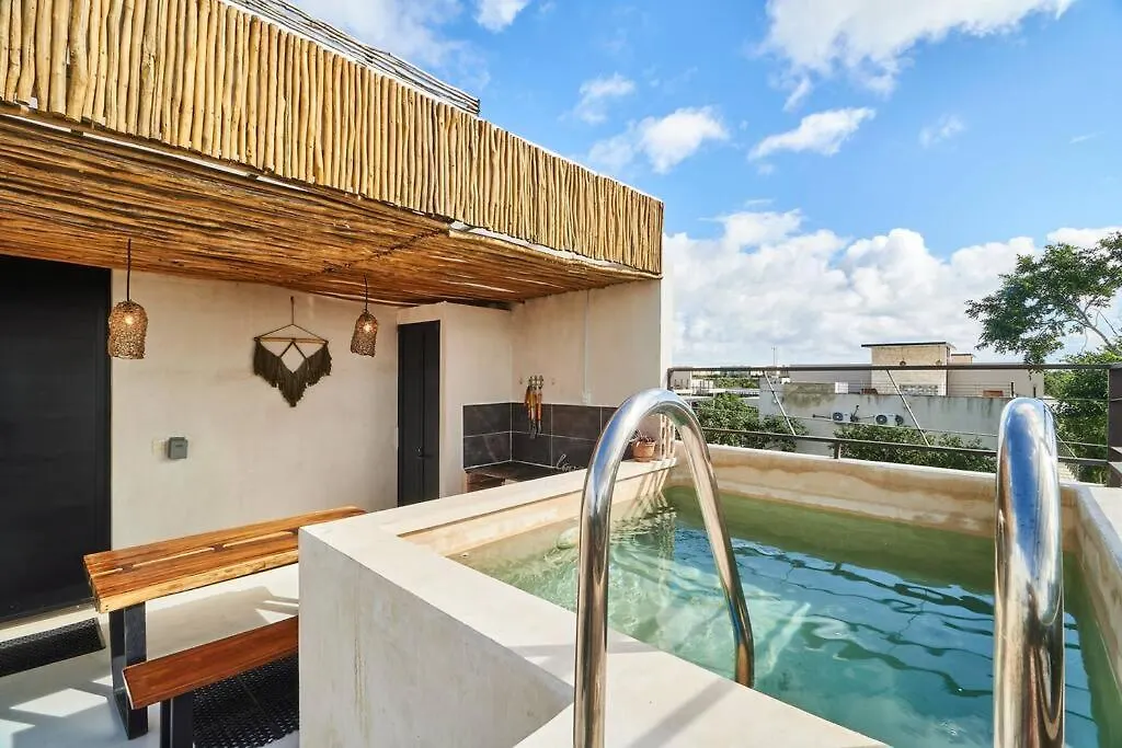 Apartment Saskab 11 Private Rooftop&Pool Jungle View 2Br Ph Tulum Mexico