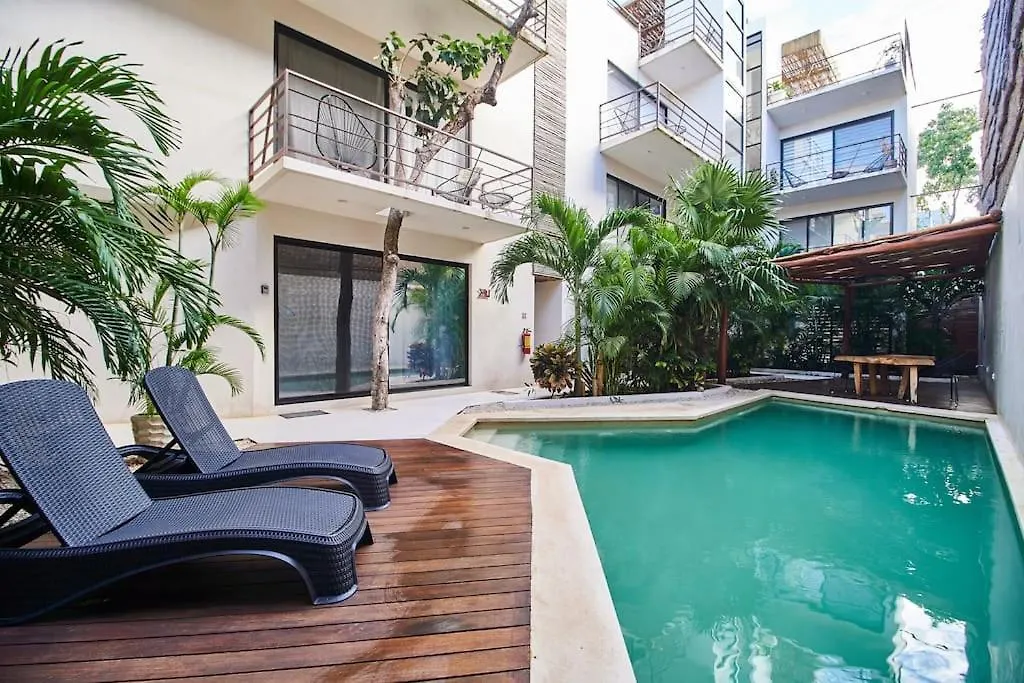 Saskab 11 Private Rooftop&Pool Jungle View 2Br Ph Tulum Mexico