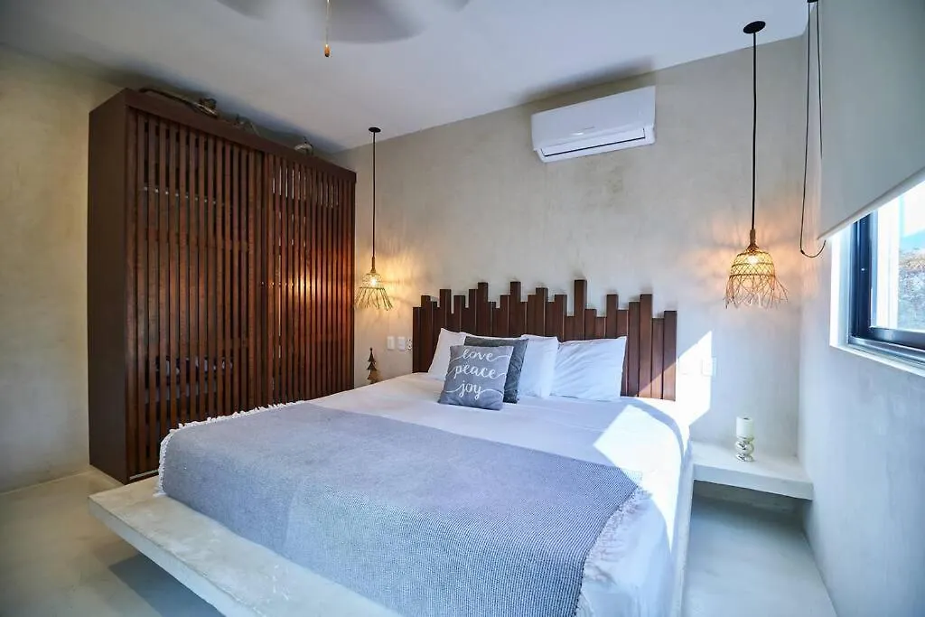 Saskab 11 Private Rooftop&Pool Jungle View 2Br Ph Tulum Apartament